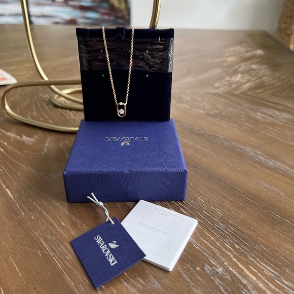 Swarovski Sparkling Dance necklace Rose/gold - Picture 6 of 12